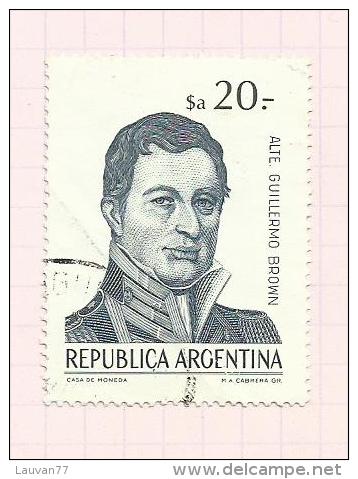 Argentine N°1352 à 1357, 1359, 1360, 1375 Côte 2.85 Euros - Used Stamps