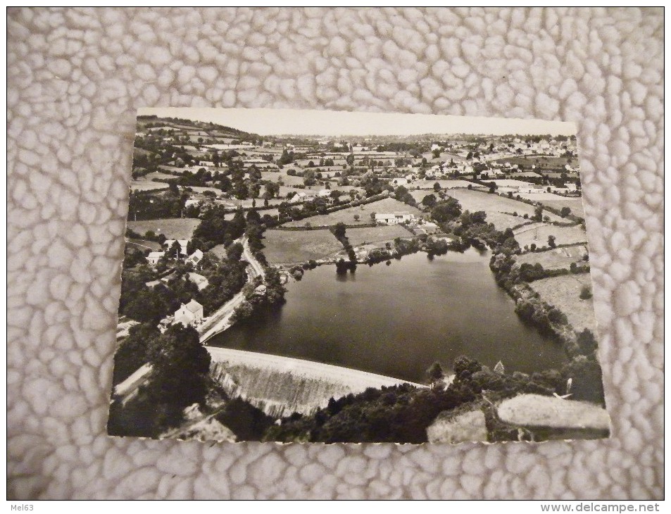 A225.  CPSM.  MONTAIGUT-en-COMBRAILLE. Le Barrage.  Non écrite - Montaigut