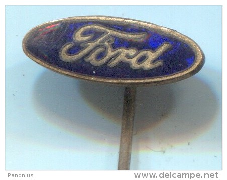 FORD - Car, Auto, Old Pin, Badge, Enamel - Ford
