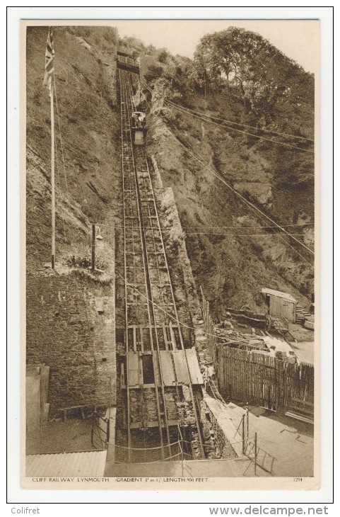 Devon         Lynmouth            Cliff  Railway - Lynmouth & Lynton