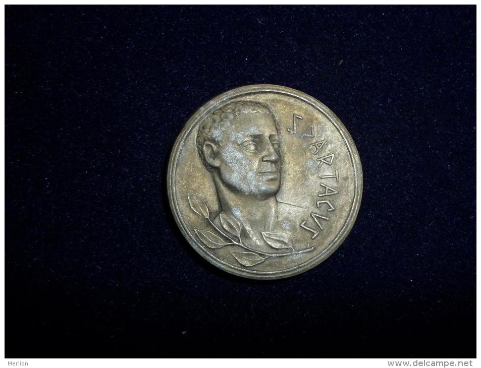 TENNIS   Medal , Medaille -Hungary  - Spartacus  1962  Budapest    B126 - Otros & Sin Clasificación
