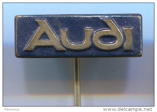 AUDI - Car, Auto, Old Pin, Badge - Audi