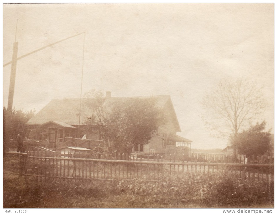 Photo Juillet 1917 SIPSNIS - Une Ferme (A91, Ww1, Wk 1) - Latvia