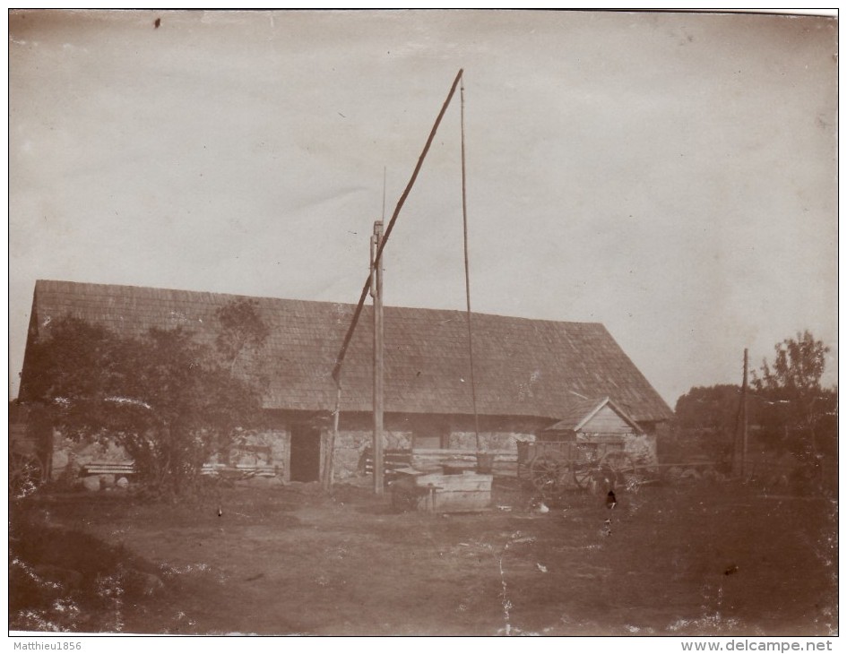 Photo Juillet 1917 SIPSNIS - Une Ferme (A91, Ww1, Wk 1) - Latvia