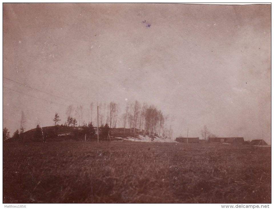 Photo 1918 Secteur PLOZAN - Une Vue (A91, Ww1, Wk 1) - Lettland