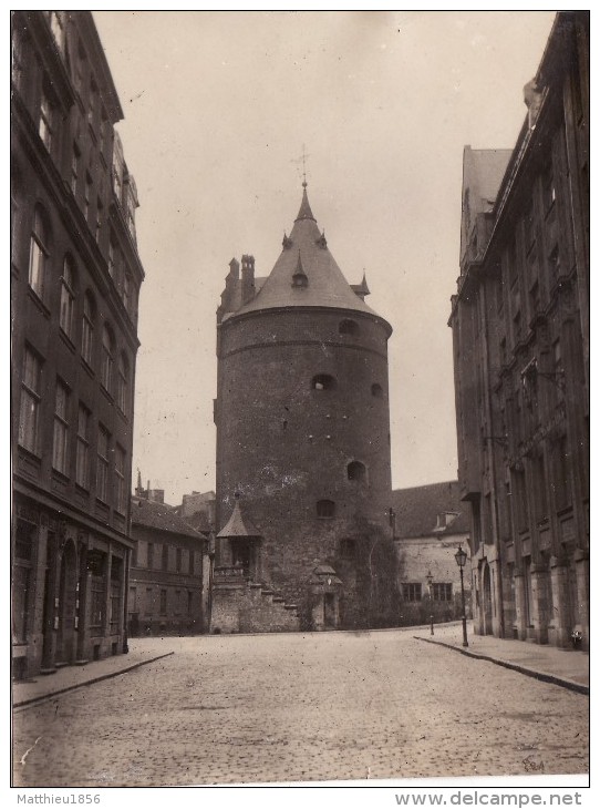 Photo Novembre 1917 RIGA - Une Rue (A91, Ww1, Wk 1) - Letonia