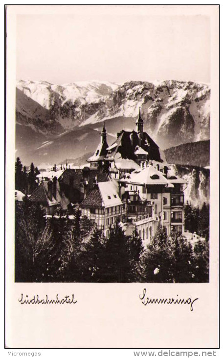 Südbahnhotel - Semmering - Semmering