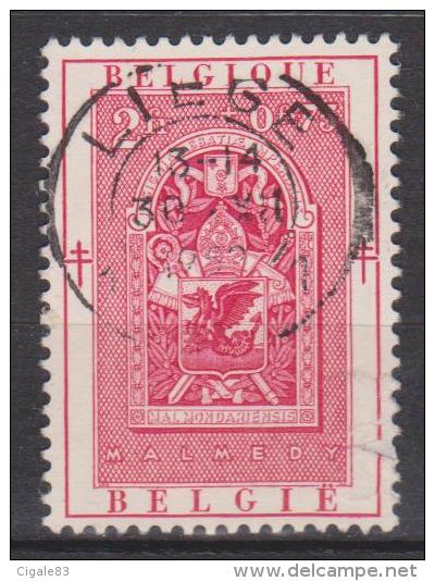 Belgique N° 904 ° Liège - Antituberculeux - Vitrail De L'Abbaye De Malmédy - 1952 - Oblitérés