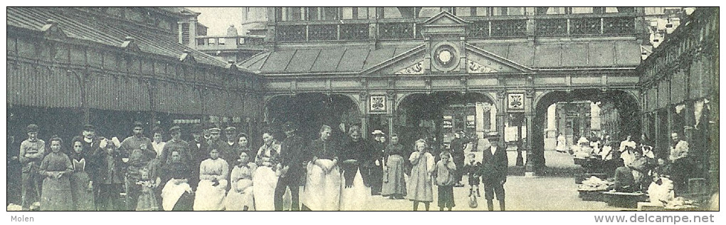 ANTWERPEN Pré 1906 VIS-MARKT - MARCHE-AUX-POISSONS - MARKET - MERCATO - MERCADO  G189 - Marchés