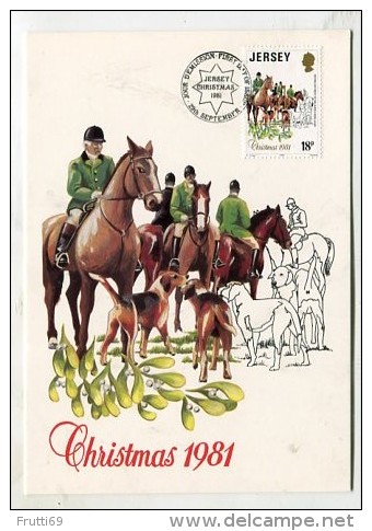 JERSEY - AK 213031 MC -  1981 Christmas - Jersey