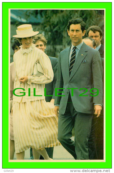 ROYAL FAMILIES - CHARLES & DIANA , PARKS CONNUNITY CENTRE - CHARLES & DIANA IN THE ANTIPODES - PRESCOTT PICKUP & CO - - Royal Families