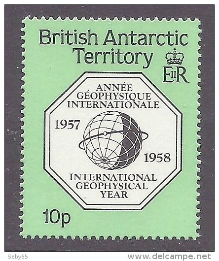 British Antarctic Territory 1987 International Geophysical Year - Logo MNH - Ongebruikt