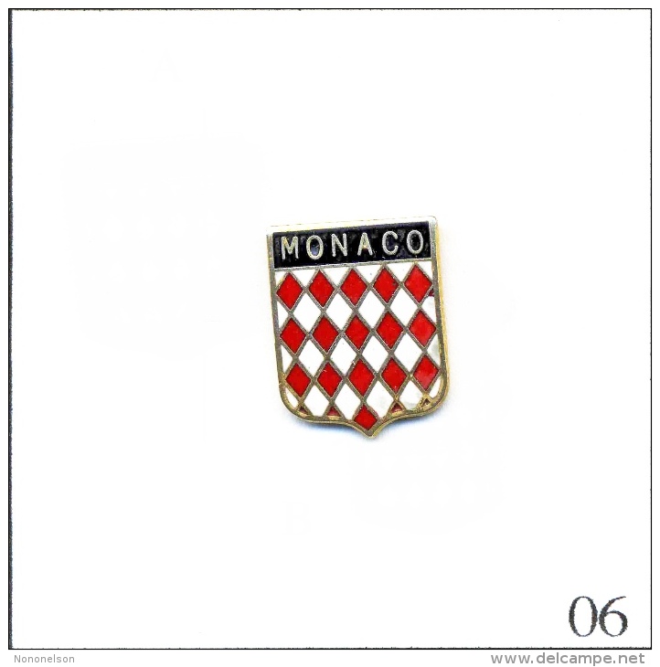 Pin´s Tourisme - Monaco / Ecu N° 01. Est. GF Groupe FIA. EGF. T277-06A - Villes