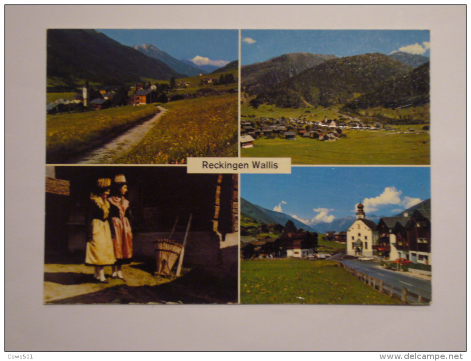 Suisse : Reckingen  1326 M  ,Wallis - Reckingen