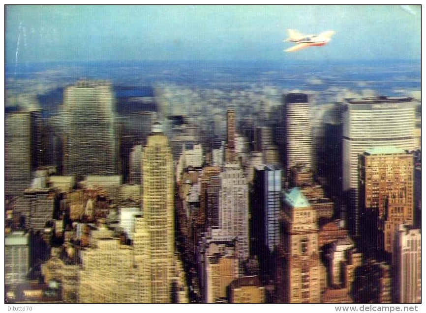 Manhattan Skyscrapers - New York - Formato Grande Viaggiata - Manhattan