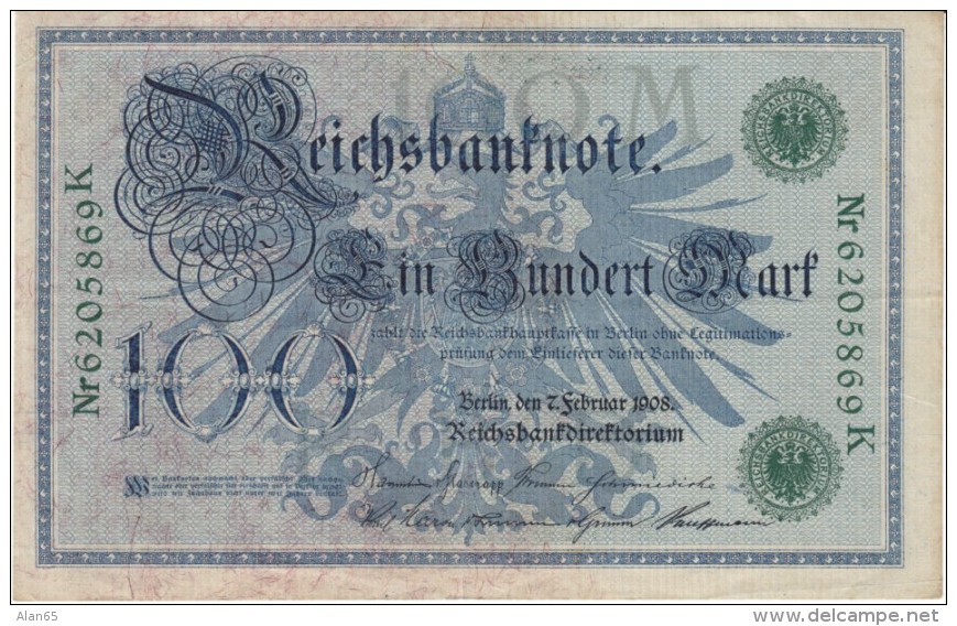 Germany #34 1945, 100 Marks Banknote Currency Money - 100 Mark