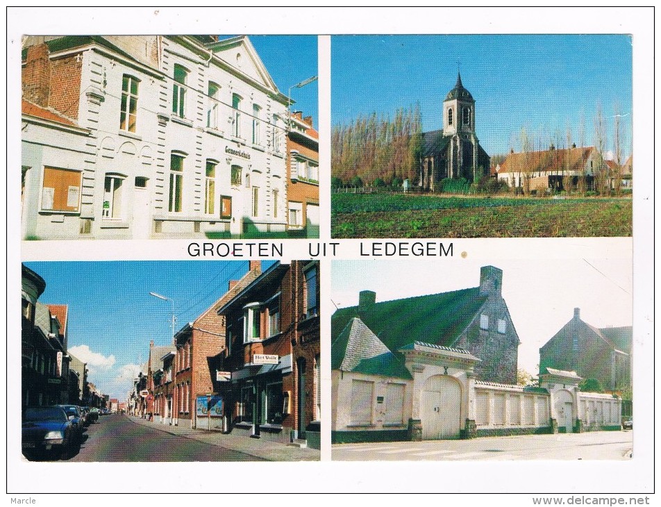 Groeten Uit Ledegem  Uitg. Druk. Papierhandel Soetaert - Ledegem