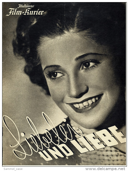 "Illustrierter Film-Kurier"  "Liebelei Und Liebe" Mit Paul Hörbiger  -  Filmprogramm Nr. 2876 Von Ca. 1939 - Zeitschriften