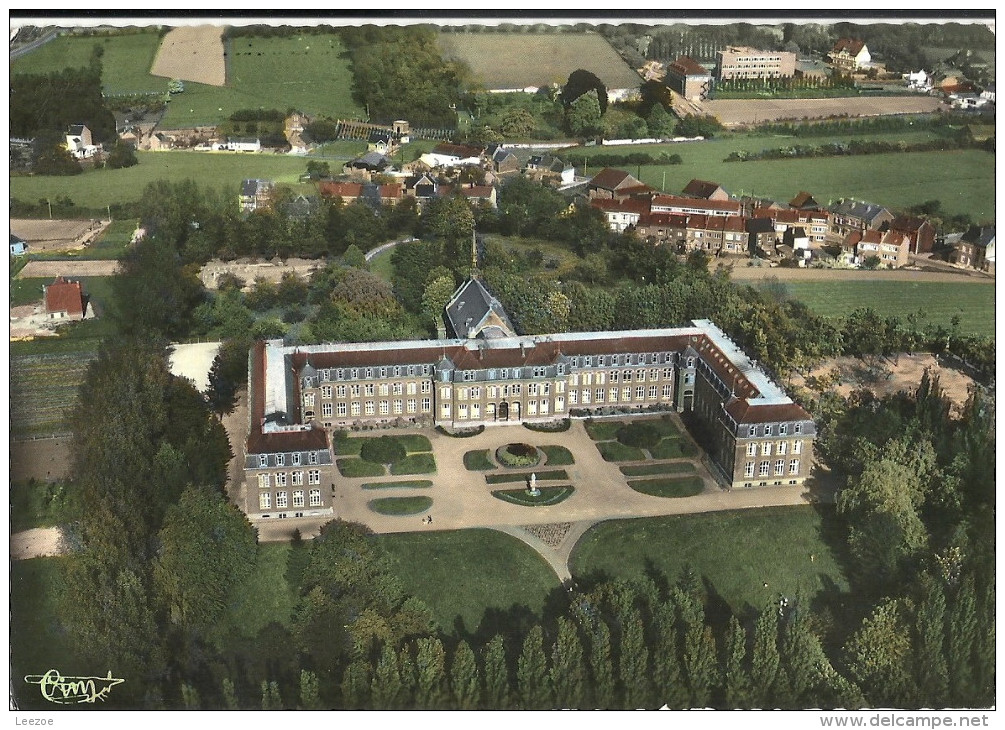 Carte Postale VUE AERIENNE Brabant, Braine L'alleud, L'institut - Braine-l'Alleud