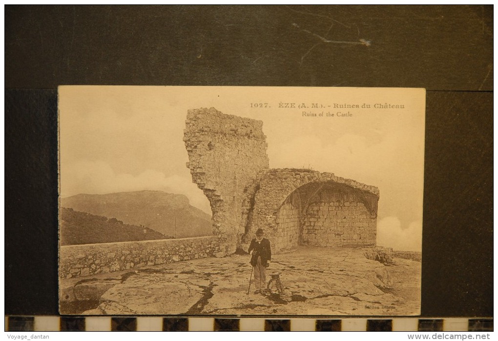 CP, 06, EZE Ruines Du Chateau N°1027 Edition Giletta - Eze