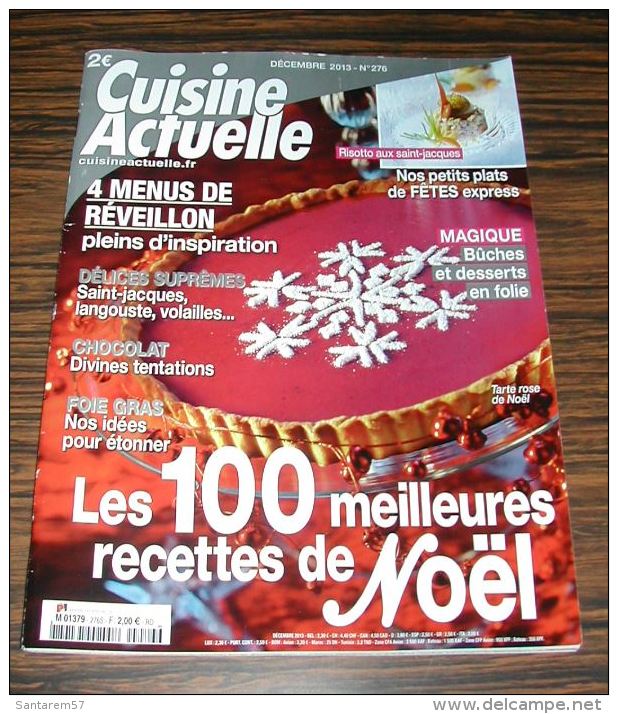 Magazine Cuisine Actuelle 276 Décembre 2013 - Cucina & Vini