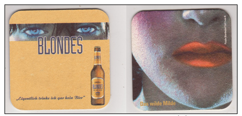 Blondes , Das Wilde Milde - Puzzle Bierdeckel Teil 3 - Bierdeckel