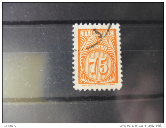 TURQUIE TIMBRE OBLITERE    YVERT N°53 - Timbres De Service