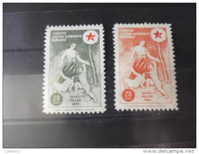 TURQUIE TIMBRE OBLITERE    YVERT N°205.206** - Timbres De Bienfaisance