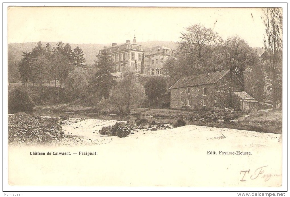 FRAIPONT    ---  Château De Calwaert - Trooz