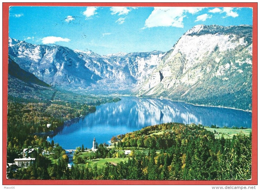 CARTOLINA VG JUGOSLAVIA - BOHINJ - Panorama - 10 X 15 - ANNULLO 1973 - Jugoslavia