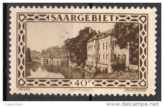 SARRE - 1927 "Occupation Française"  - N° 112* - Unused Stamps