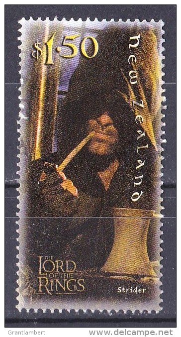 New Zealand 2001 Lord Of The Rings $1.50 Strider Used - - Gebraucht