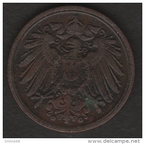 DEUTSCHES REICH  1 PFENNIG 1900 G - 1 Pfennig