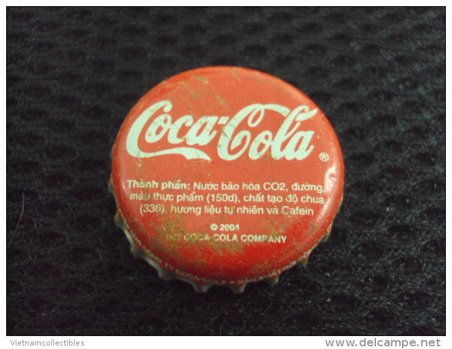 Vietnam Viet Nam Coca Cola Used Bottle Crown Cap 2004 / Kronkorken / Chapa / Tappi - Casquettes