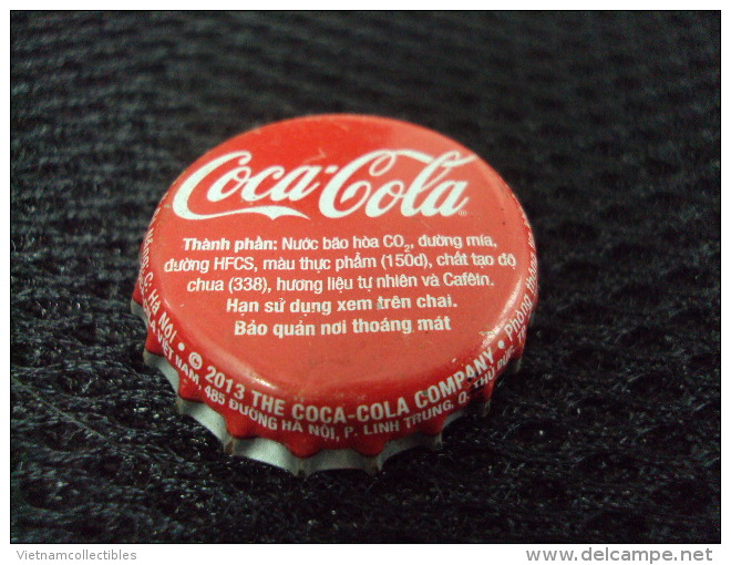 Vietnam Viet Nam Coca Cola Used Bottle Crown Cap 2013 / Kronkorken / Chapa / Tappi - Casquettes