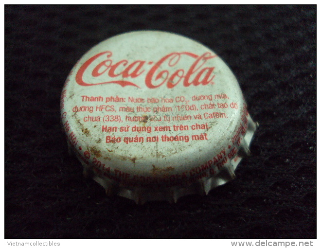 Vietnam Viet Nam Coca Cola Used Bottle Crown Cap In 2014 / Kronkorken / Chapa / Tappi - Petten