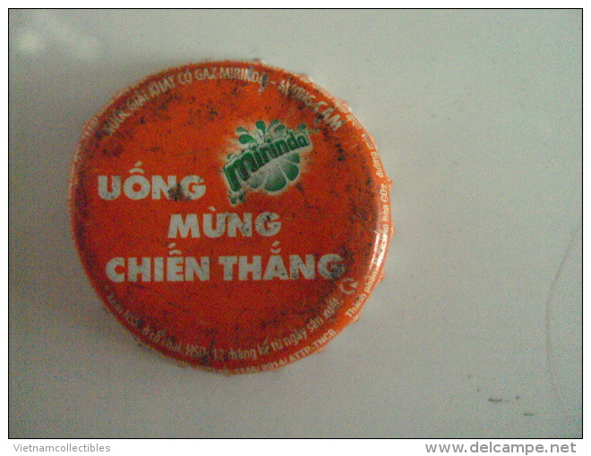 Vietnam Viet Nam Pepsi Mirinda Used Bottle Crown Cap / Kronkorken / Chapa / Tappi - Limonade