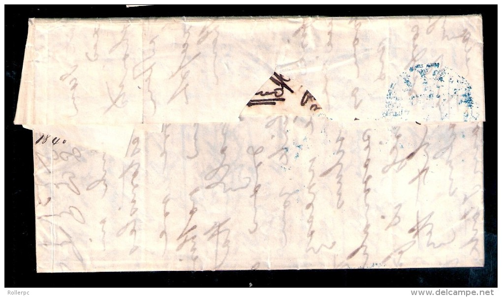 080458 STAMPLESS COVER - MOBILE // SEP 11 // [ALA] - 1840 - TO NEW YORK - …-1845 Préphilatélie