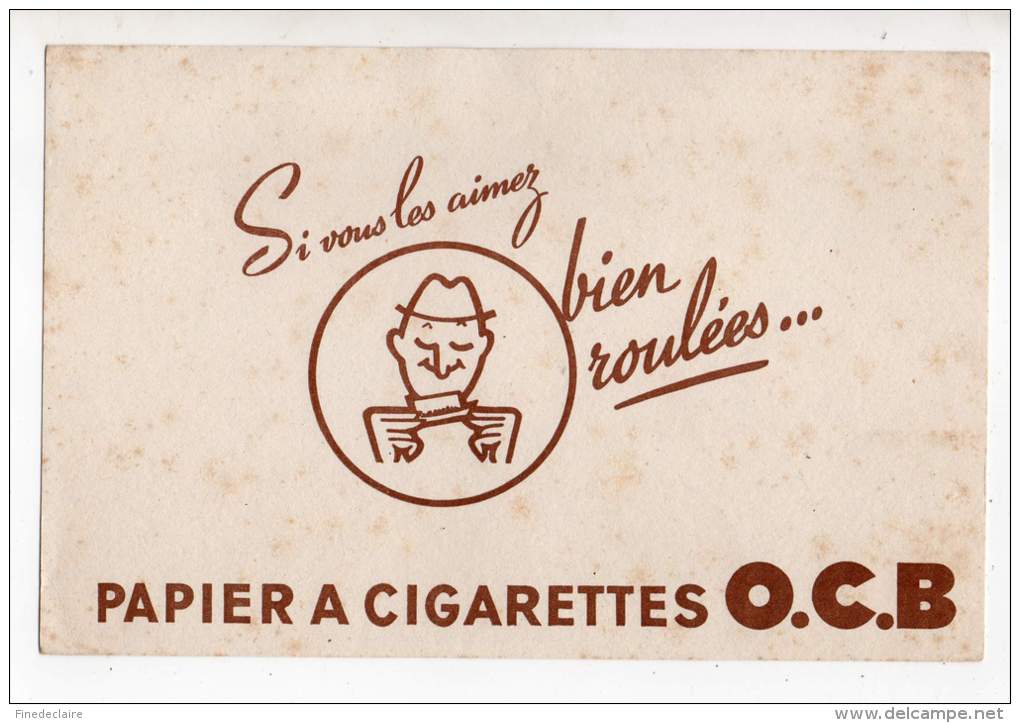 Buvard - Papier à Cigarettes O.C.B. - O