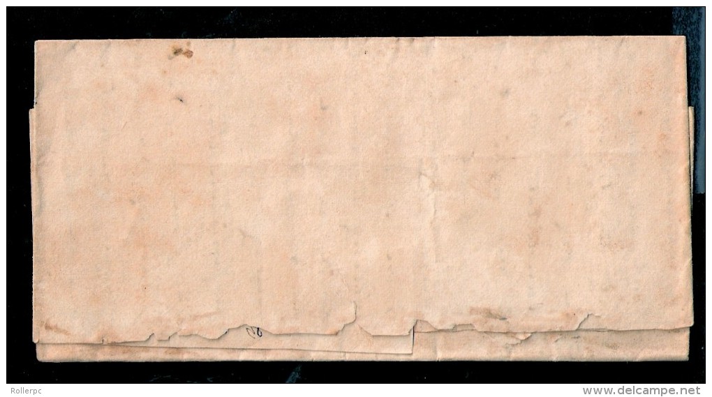 080461 STAMPLESS COVER - ELLSWORTH // MAR 25 // ME - 10 CENTS - TO JOHN D RICHARDS ESQ., REP LEGISTATURE, AGUSTA, MAINE - …-1845 Préphilatélie