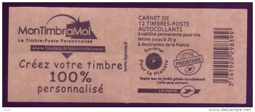 Carnet   4197 C5  Reconstitué Oblitéré -- Marianne De BEAUJARD -- 2008  Côte 16 € - Autres & Non Classés