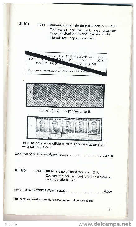 LIVRE  Catalogue Officiel Des Timbres-Postes En Carnets , Belgique Et Congo , 56 Pg , 1983   --  15/229 - België