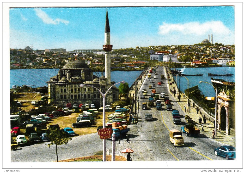 Turquie - Istambul Ve Saheserleri - Sokullu Camii Ve Atatürk Köprüsü (voitures, Automobile) - Turchia