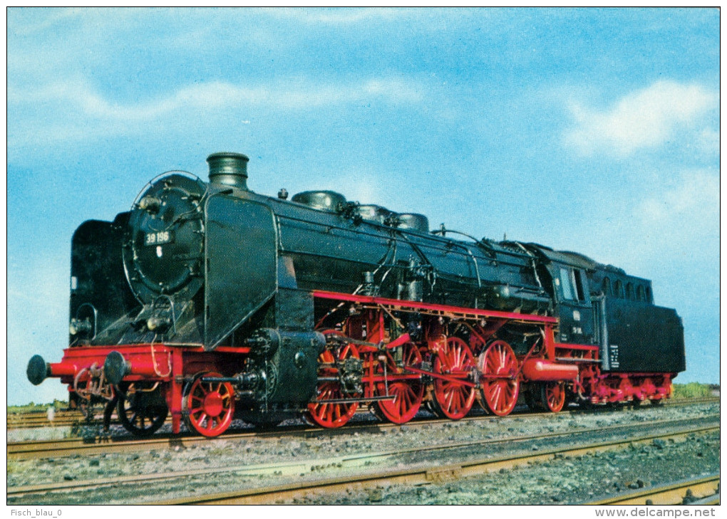 AK Eisenbahn Deutschland Personenzug-Lokomotive Baureihe 39 Lok Borsig Berlin Preußische P 10 Dampflokomotive Preußen - Eisenbahnen