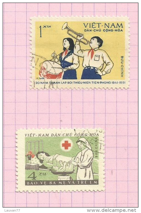 Vietnam Du Nord N°222, 226 Cote 2 Euros - Vietnam