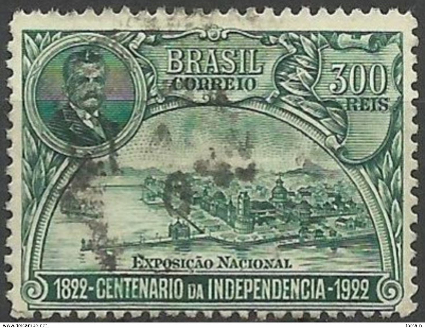 BRAZIL..1922..Michel # 247...used. - Oblitérés