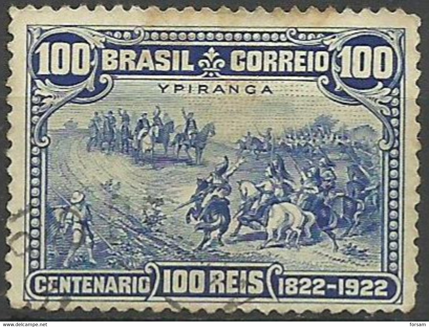 BRAZIL..1922..Michel # 245...used. - Gebraucht