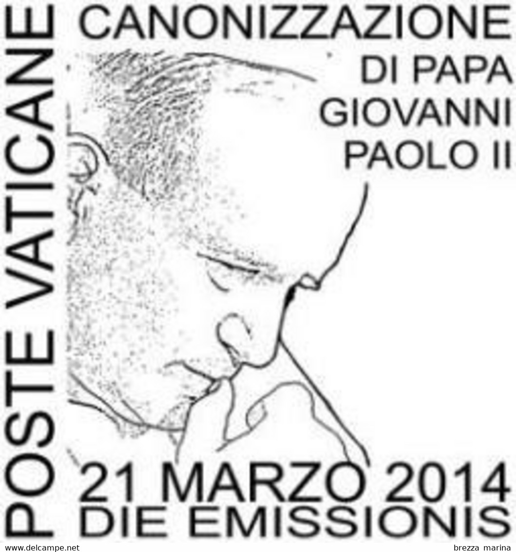 Nuovo - MNH - VATICANO - 2014 - Canonizzazione Di Papa Giovanni Paolo II - 0,85 € • Ritratto - Unused Stamps