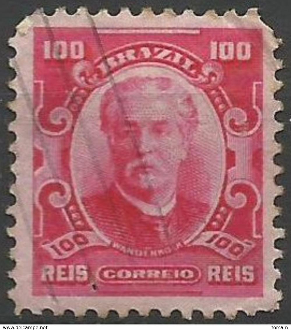 BRAZIL..1906..Michel # 166...used. - Oblitérés