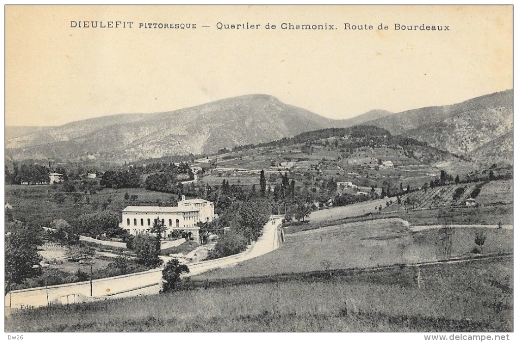 Dieulefit Pittoresque - Quartier De Chamonix - Route De Bourdeaux - Edition Serre - Carte Non Circulée - Dieulefit